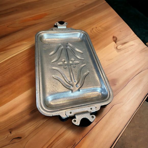 Forman Family Sizzle Maid Aluminum Broiler Pan with Removable Handles,1960s - Picture 14 of 14